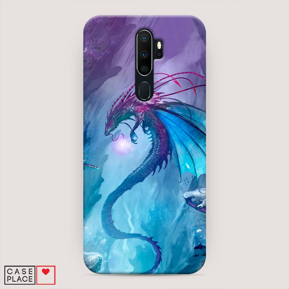 

Пластиковый чехол "Водный дракон" на Oppo A9 (2020), 251920-1
