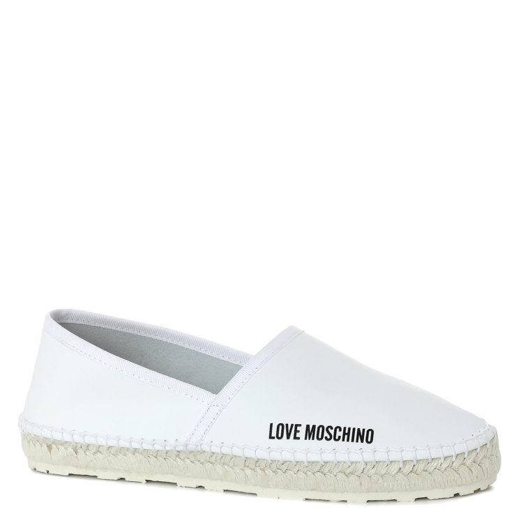 

Эспадрильи женские Love Moschino JA10032G белые 35 EU, JA10032G