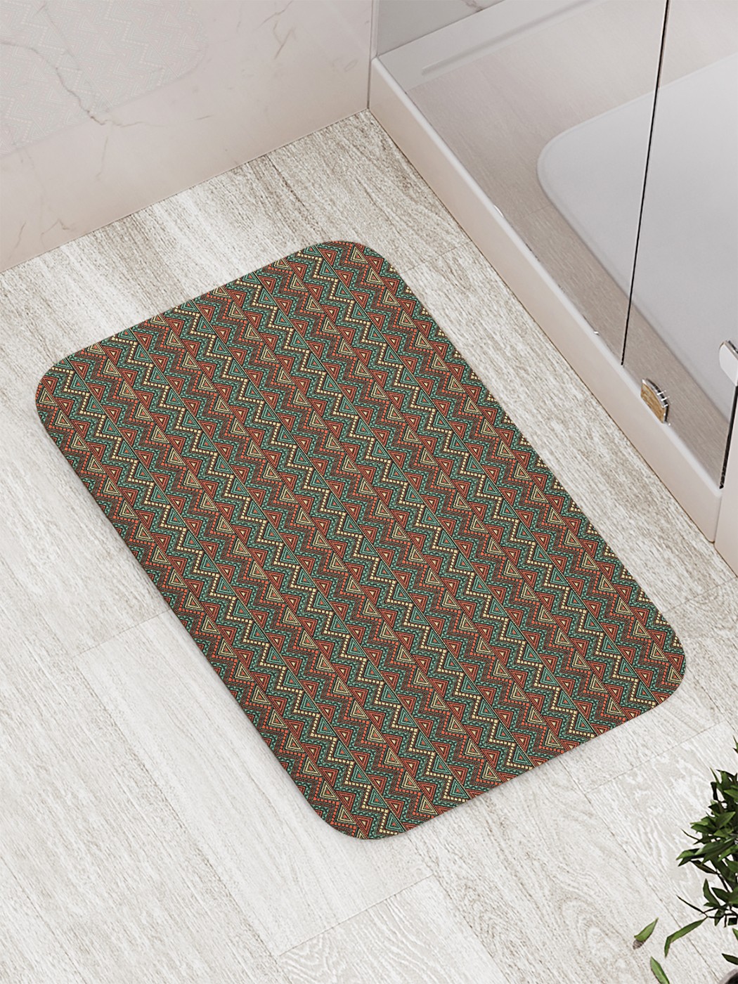 

bath_87037 Коврик противоскользящий для ванной, сауны, бассейна, 77х52 см