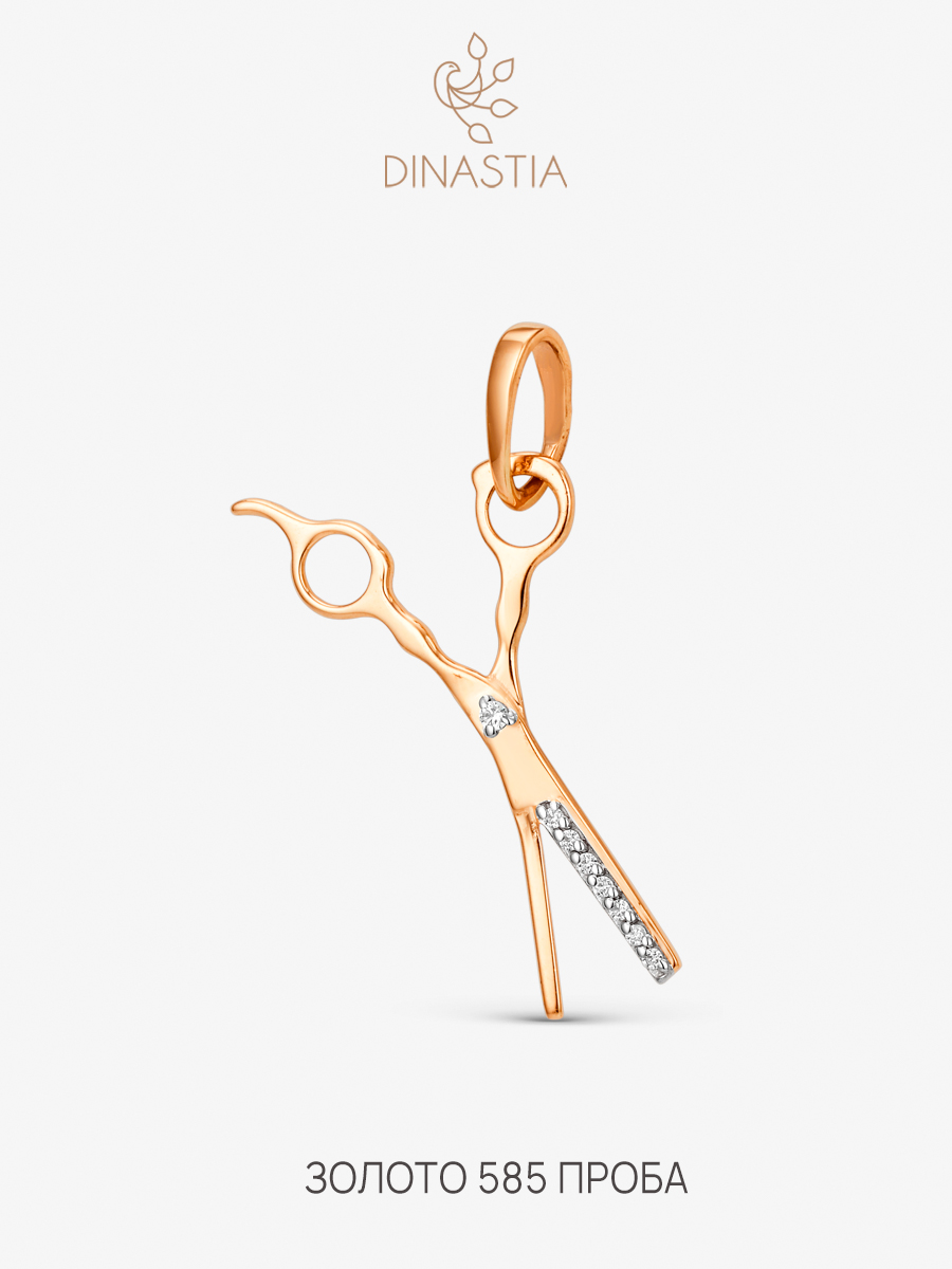

Подвеска из золота DINASTIA.GOLD 101758, фианит, 101758
