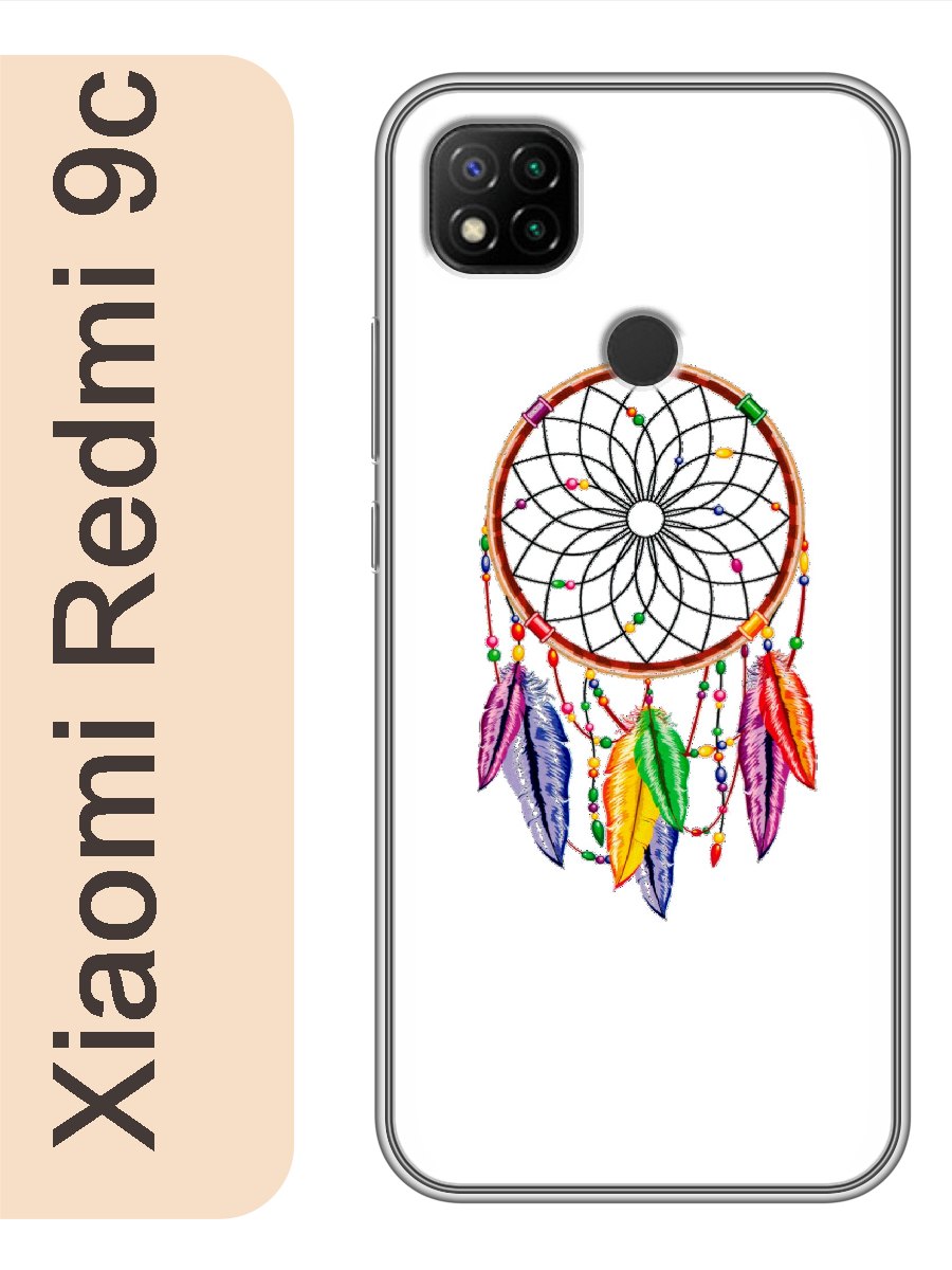 

Чехол на Xiaomi Redmi 9c ловец снов 055, Прозрачный, red9crzne