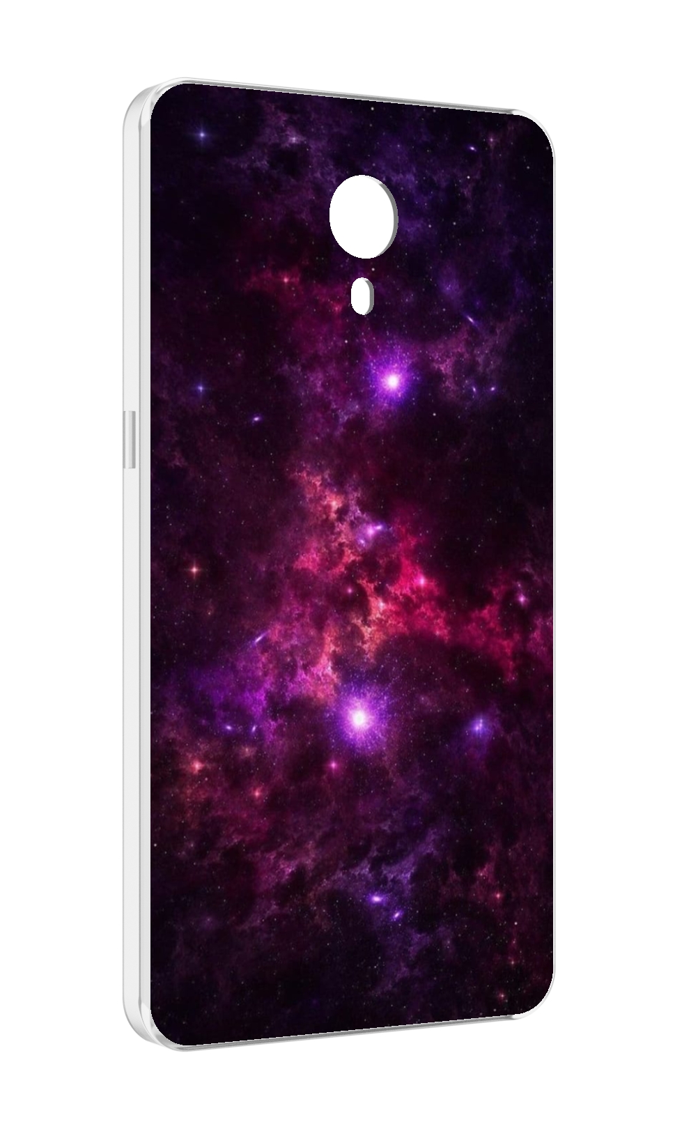 

Чехол MyPads фиолетовый-космос-с-облаками для Meizu M3 Note, Прозрачный, Tocco