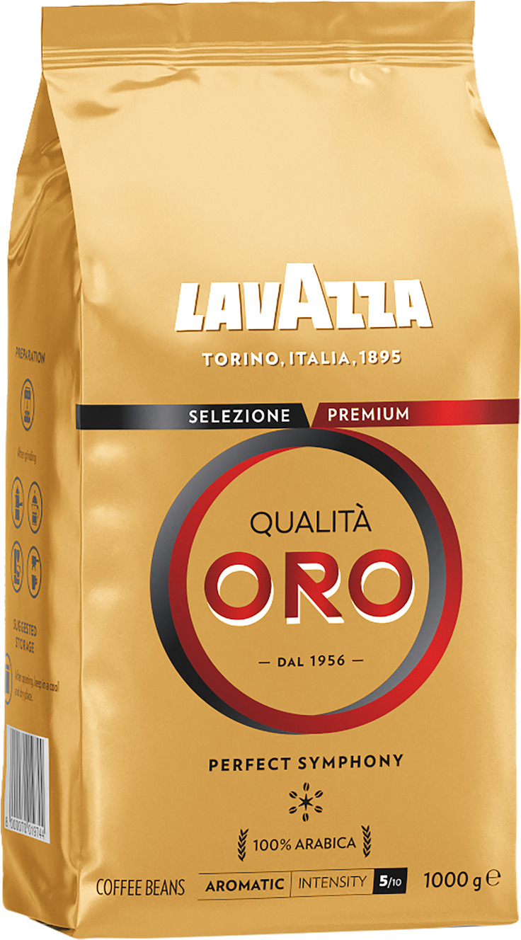 

Кофе в зернах Lavazza Qualita Oro, 1 кг, Qualita Oro