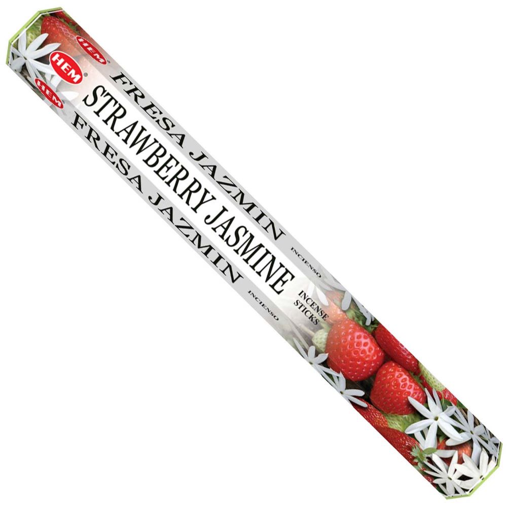 

Благовония HEM Клубника Жасмин (Strawberry Jasmine), Ароматические палочки 20 шт.