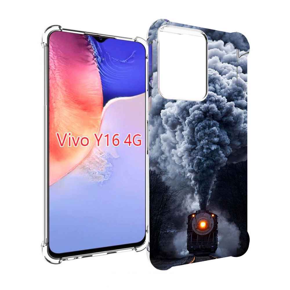 

Чехол MyPads Паровоз для Vivo Y16 4G/ Vivo Y02S, Прозрачный, Tocco