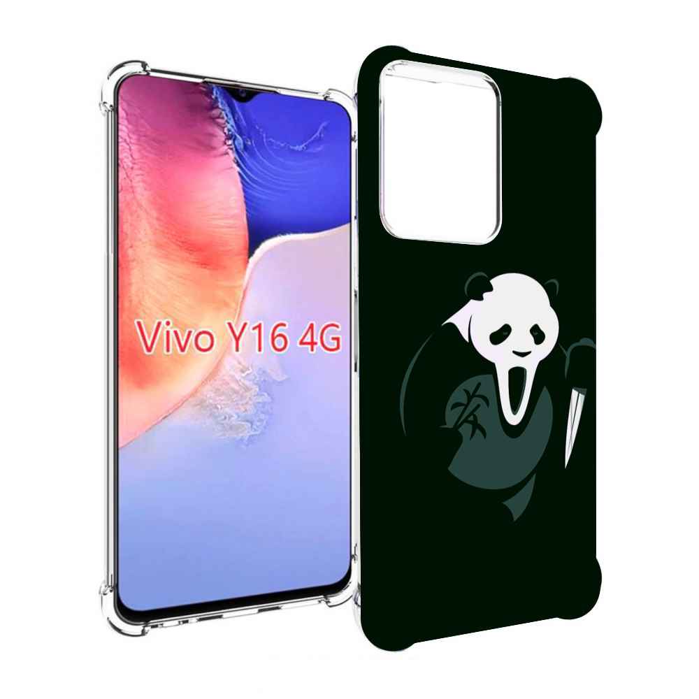 

Чехол MyPads Панда-крик для Vivo Y16 4G/ Vivo Y02S, Прозрачный, Tocco