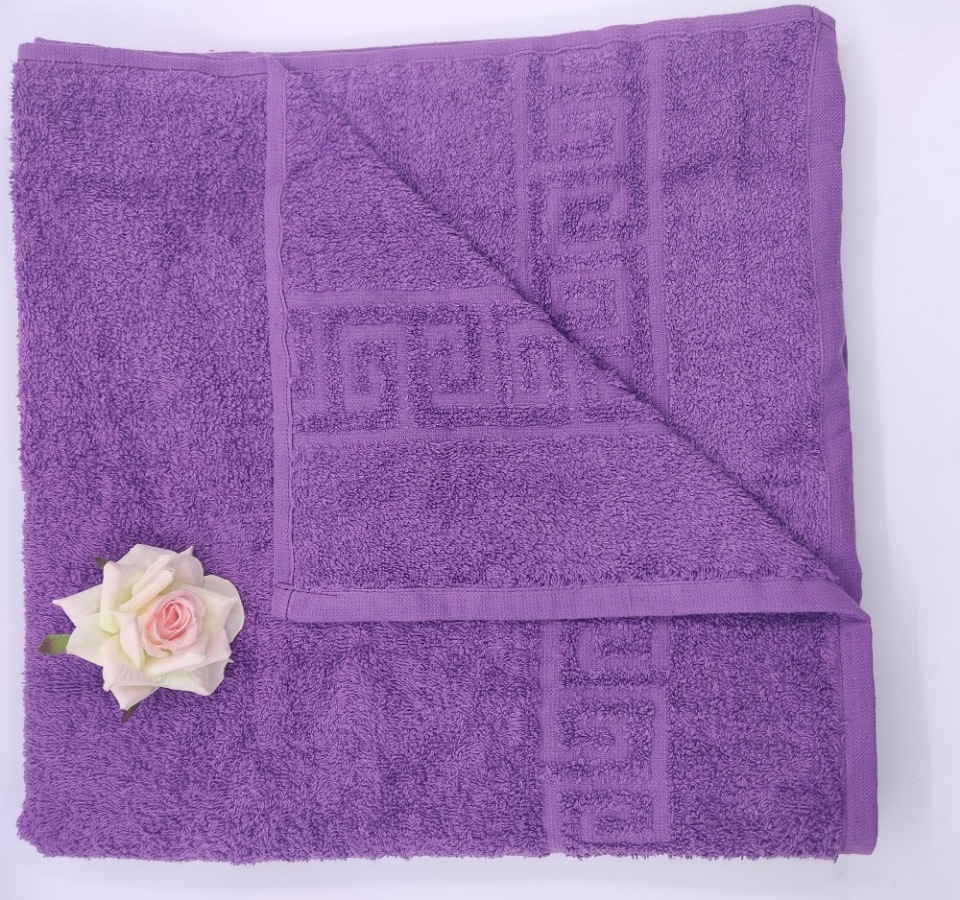 

Полотенце махровое VS Текстиль 70x140, ФИОЛЕТОВЫЙ (AMARATH PURPLE)