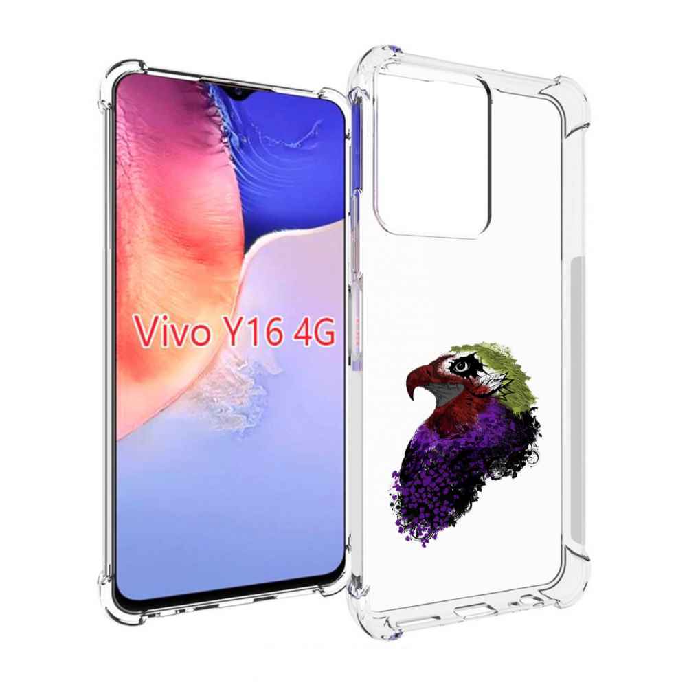 

Чехол MyPads Орел для Vivo Y16 4G/ Vivo Y02S, Прозрачный, Tocco