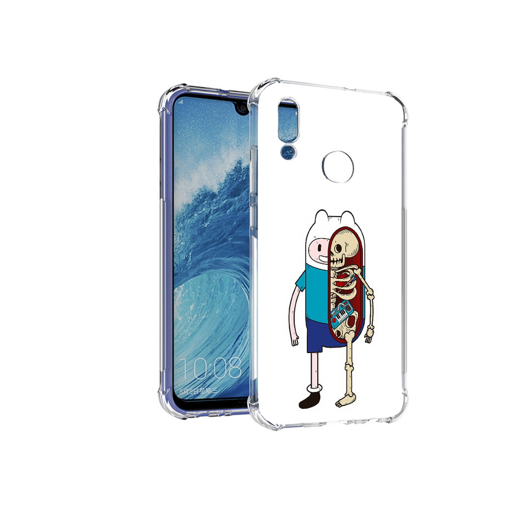 

Чехол MyPads Tocco для Huawei P Smart (2019) Финн скелет, Прозрачный, Tocco
