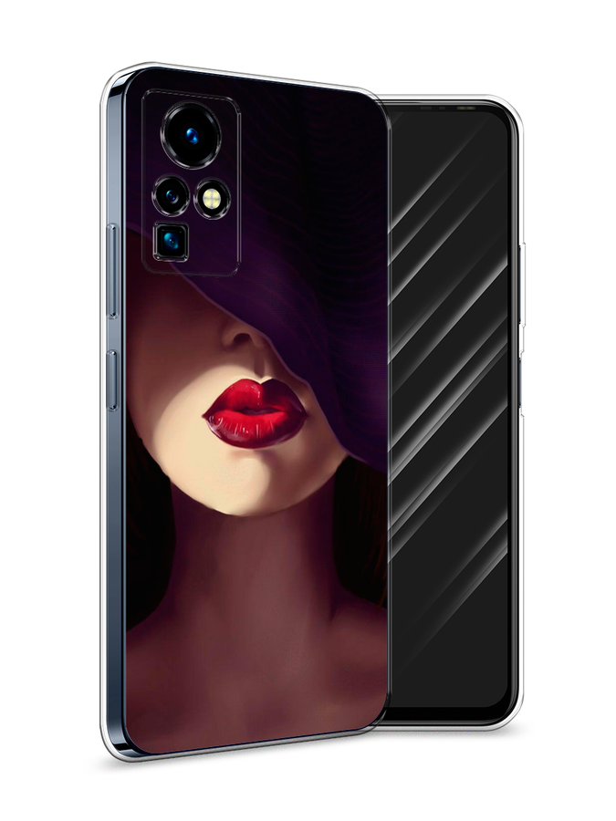 

Чехол Awog на Infinix Zero X Pro "Красные губы", Разноцветный, 3101150-7