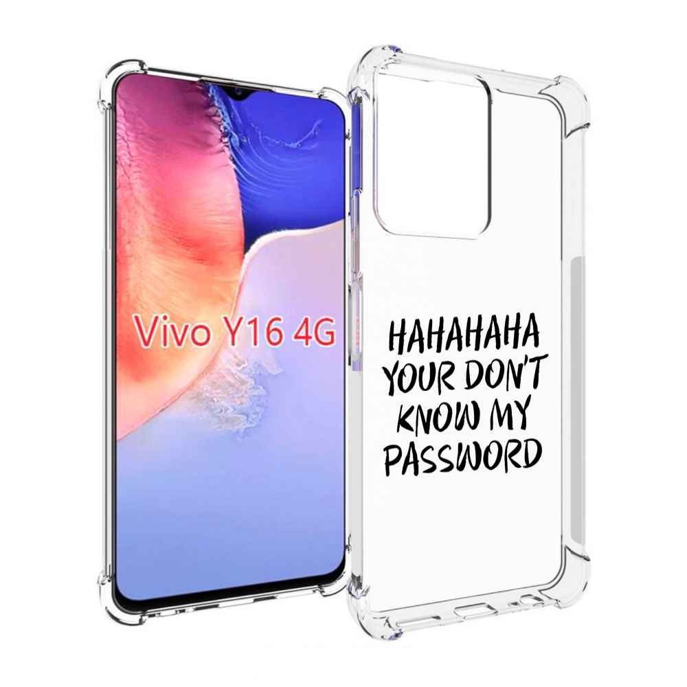

Чехол MyPads Мой-пароль для Vivo Y16 4G/ Vivo Y02S, Прозрачный, Tocco