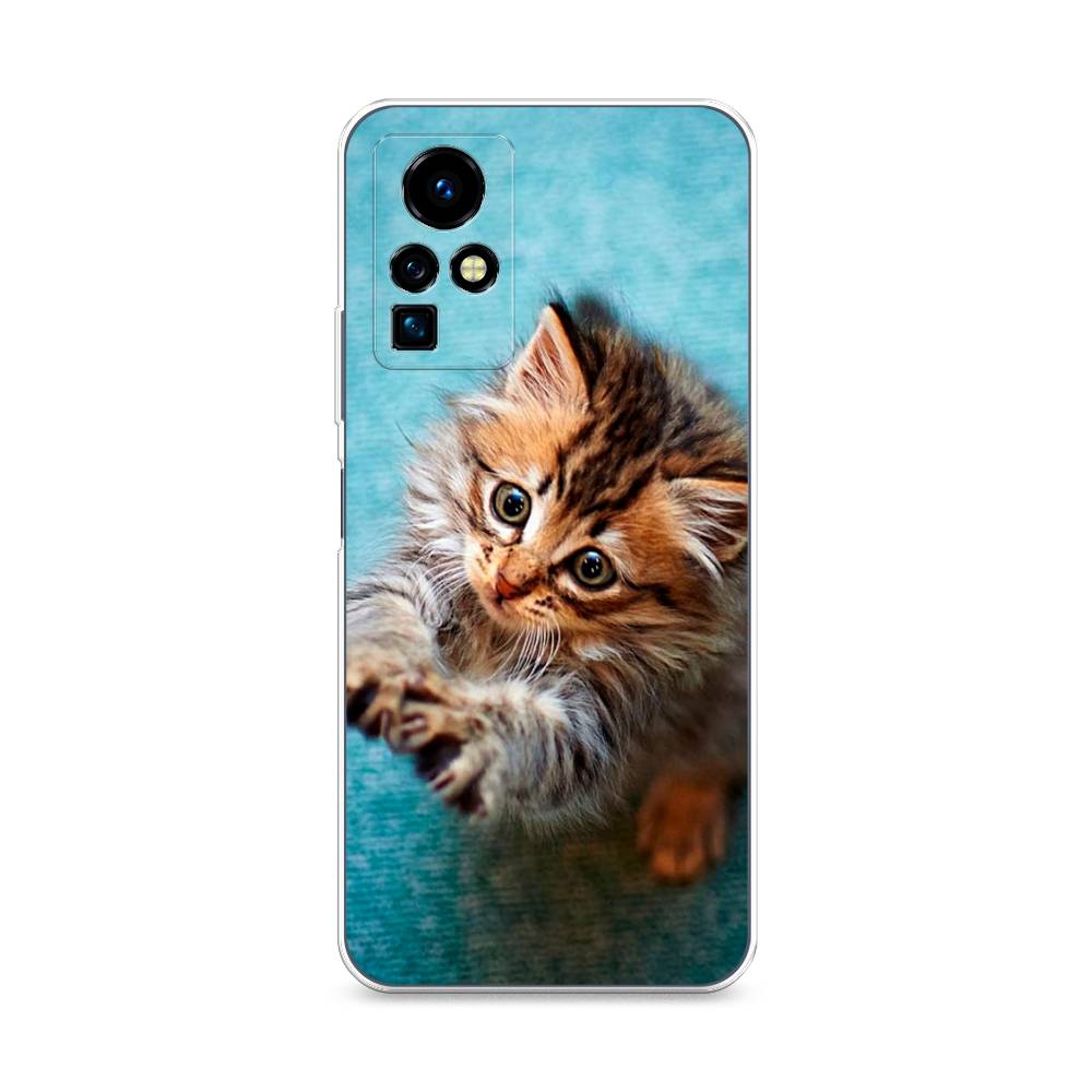 

Чехол Awog на Infinix Zero X Pro "Котенок просит есть", Разноцветный, 3101150-2