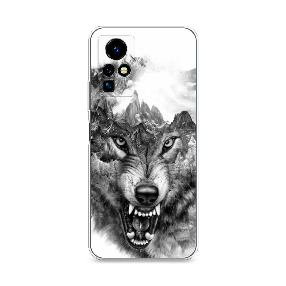 

Чехол Awog "Волк в горах" для Infinix Zero X Pro, 3101150-1