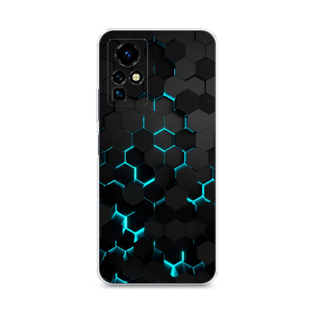 

Чехол Awog "Соты бирюзовые" для Infinix Zero X Pro, 3101150-3