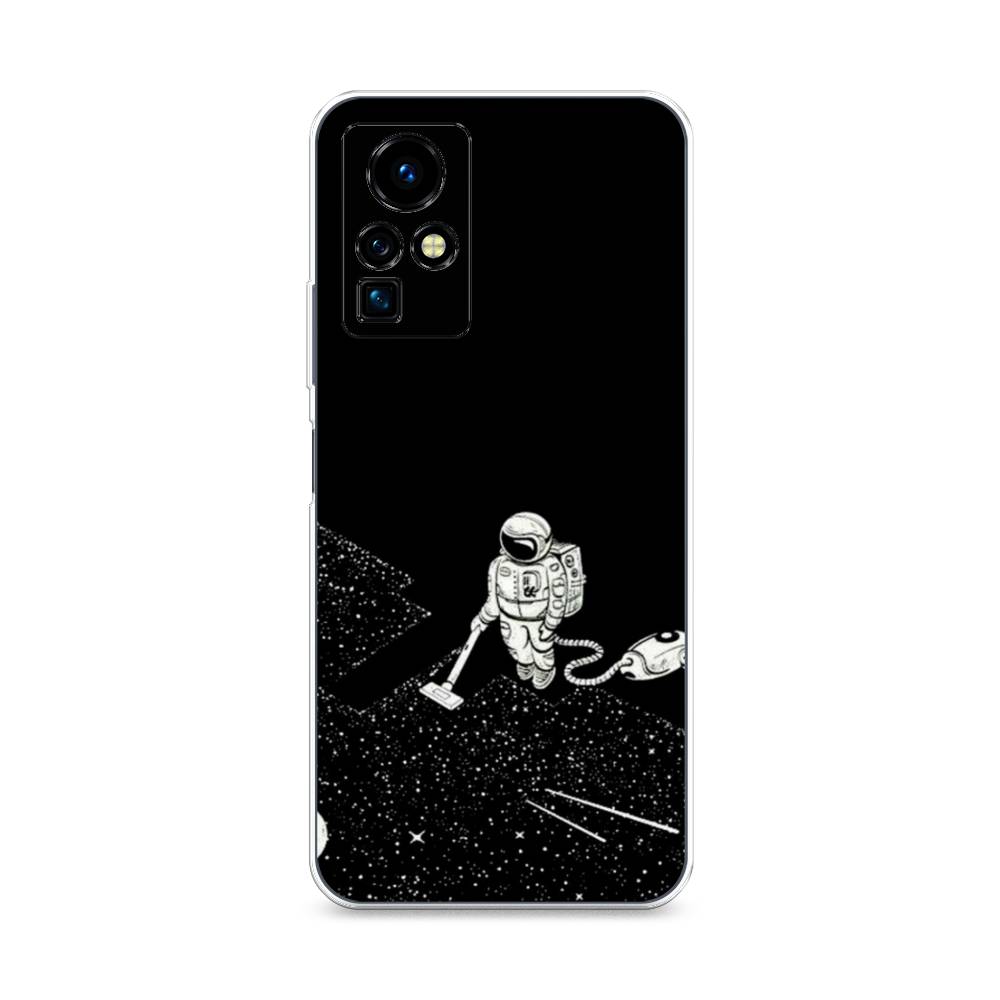 фото Чехол awog "космонавт с пылесосом" для infinix zero x pro