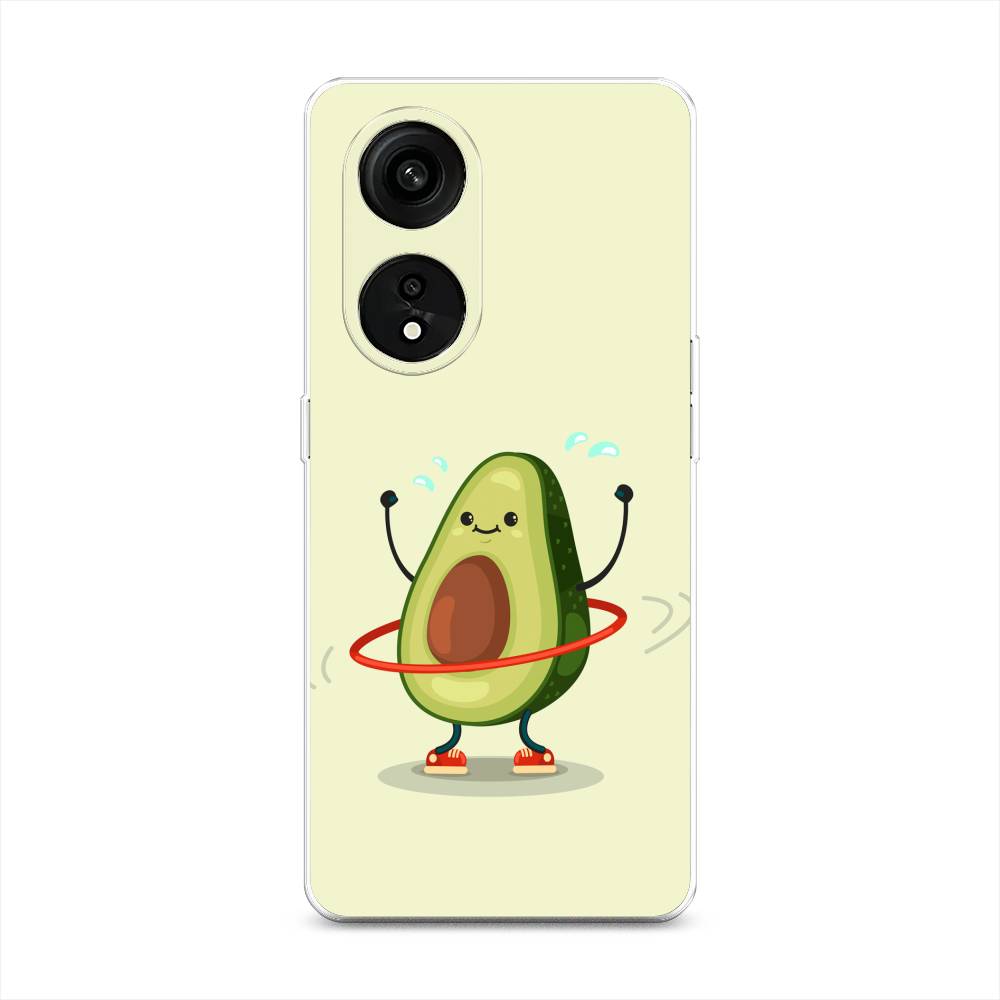 

Чехол Awog на Oppo Reno 8T 5G "Авокадо с обручем", Бежевый, 2513150-10