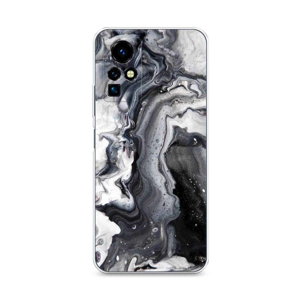 

Чехол Awog на Infinix Zero X Pro "Бело-черные сложные полосы", Разноцветный, 3101150-3
