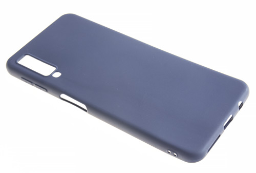 фото Чехол pc tpu case матовый samsung a750 blue