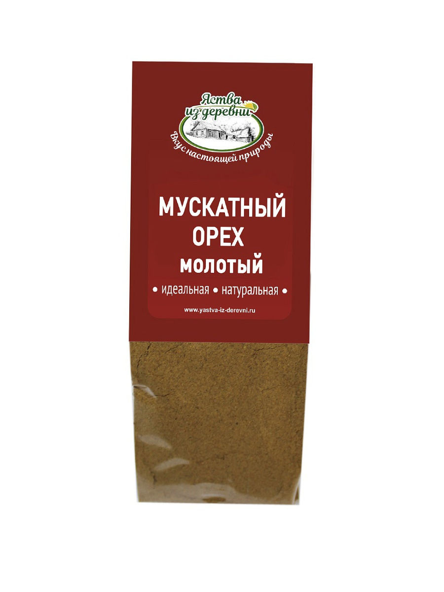 

Мускатный орех молотый 100 гр.