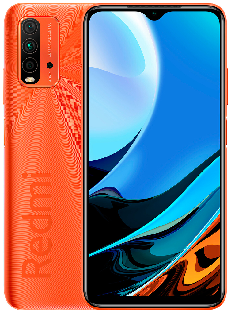 

Смартфон Xiaomi Redmi 9T 4/64 Гб orange
