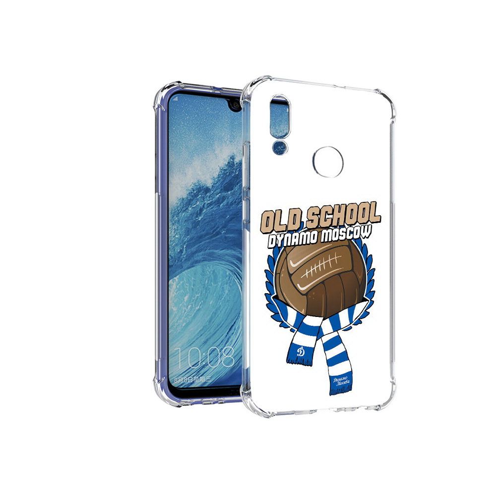 

Чехол MyPads Tocco для Huawei P Smart (2019) ФК Динамо олд скул, Прозрачный, Tocco