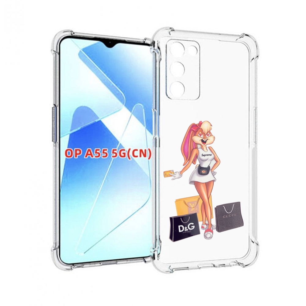 

Чехол MyPads модница-зайка женский для Infinix Zero X Neo, Прозрачный, Tocco