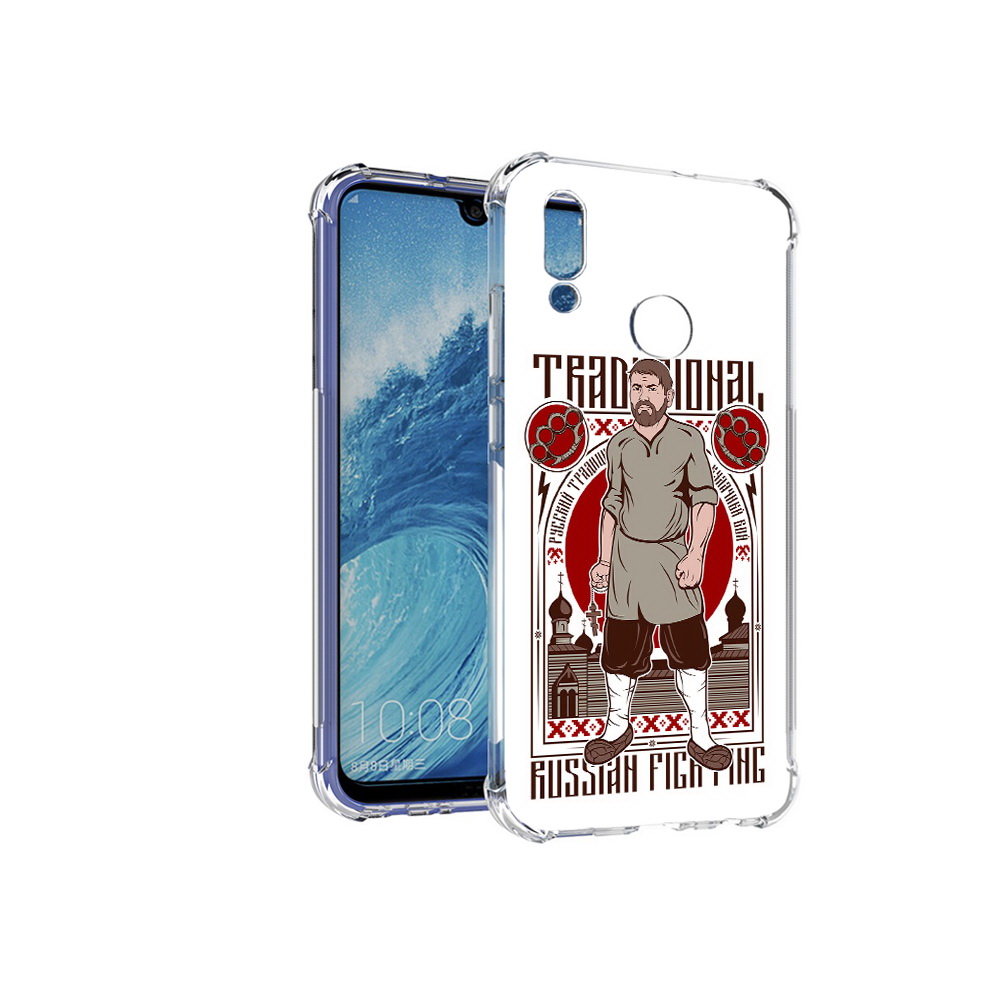 

Чехол MyPads Tocco для Huawei P Smart (2019) Традициональный мужчина, Прозрачный, Tocco