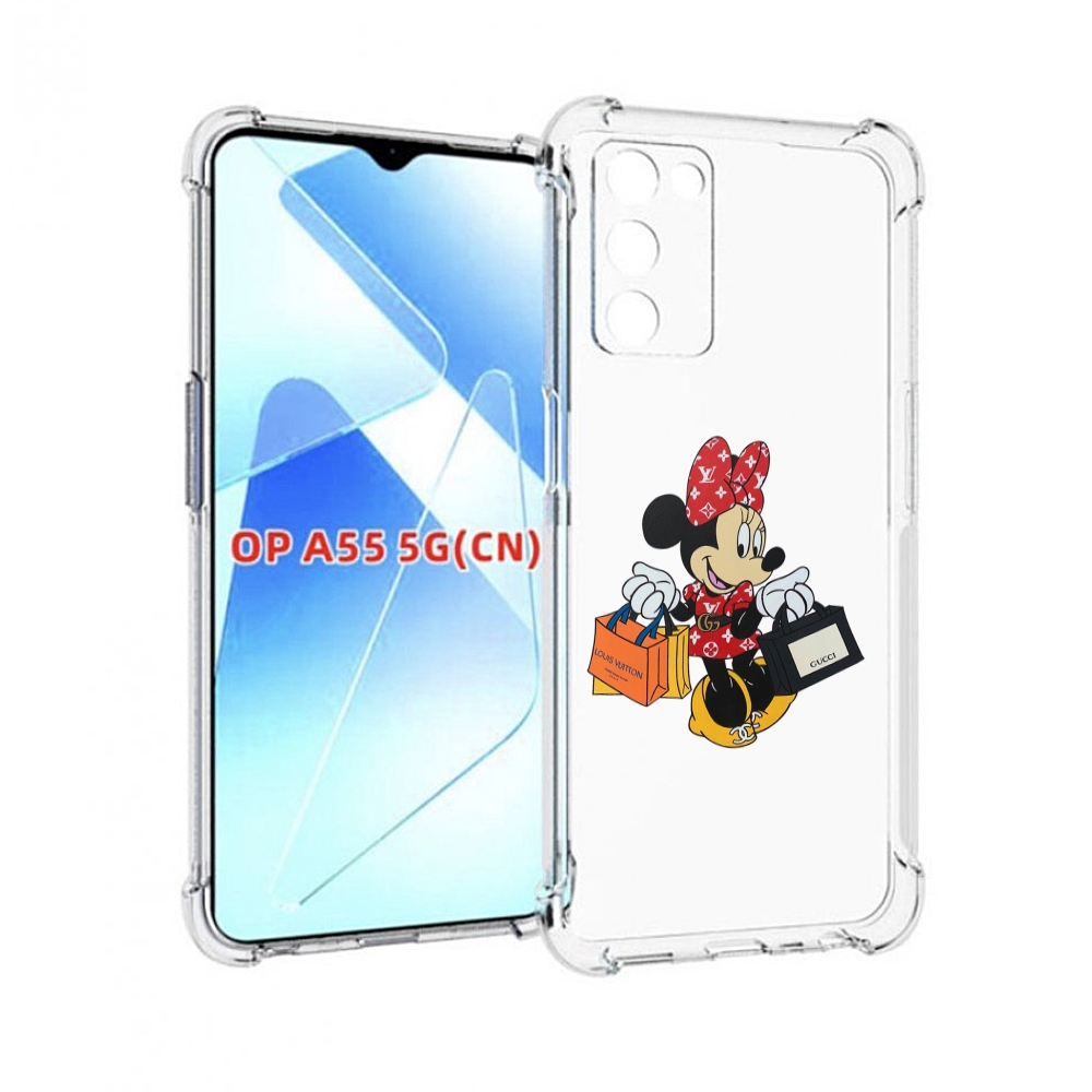 

Чехол MyPads модная-девочка-из-микки-мауса женский для Infinix Zero X Neo, Прозрачный, Tocco