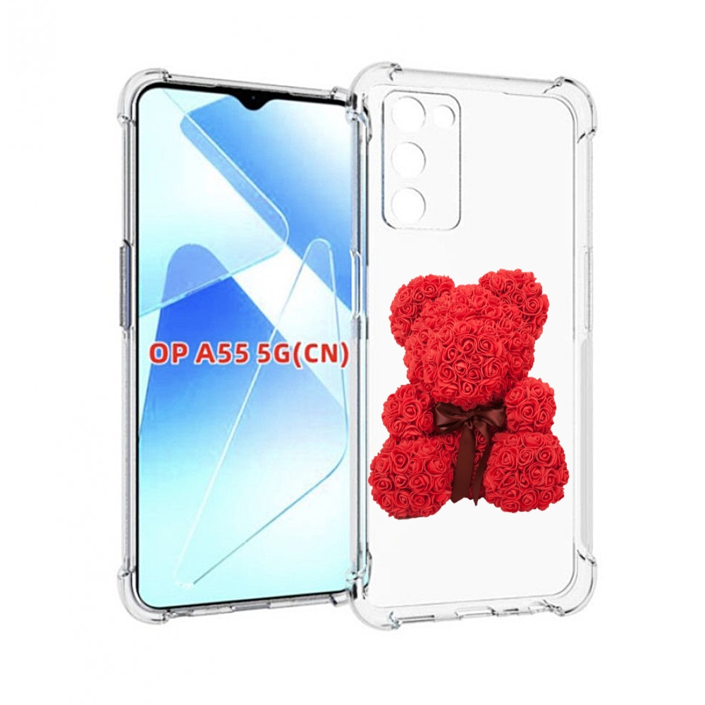 

Чехол MyPads мишка-из-розочек для Infinix Zero X Neo, Прозрачный, Tocco