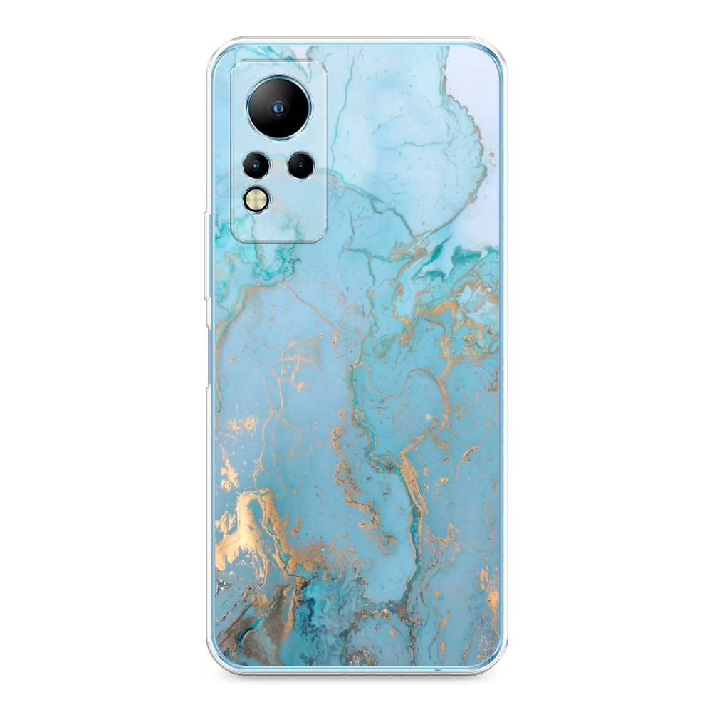 

Чехол Awog на Infinix Note 12 G88 "Голубой мрамор рисунок", Разноцветный, 3101850-3