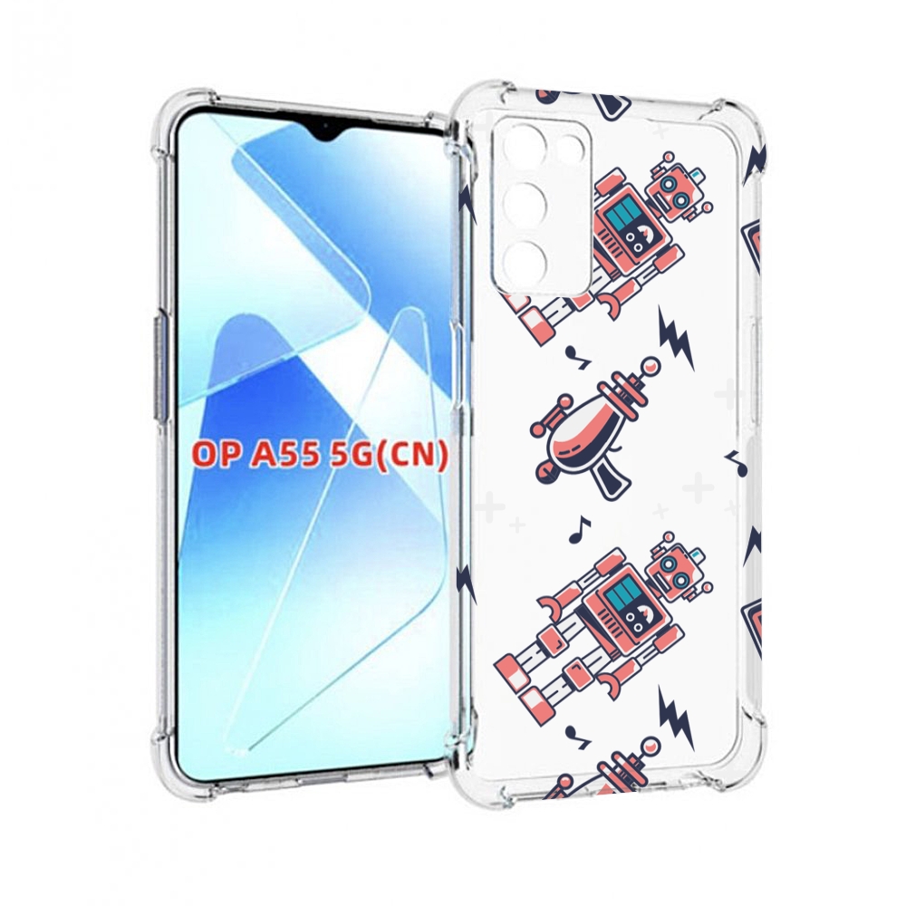 

Чехол MyPads мини-роботы для Infinix Zero X Neo, Прозрачный, Tocco