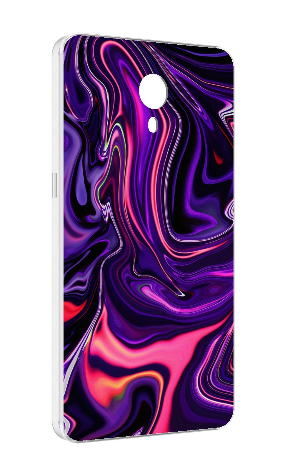 

Чехол MyPads фиолетовые краски для Meizu M3 Note, Прозрачный, Tocco