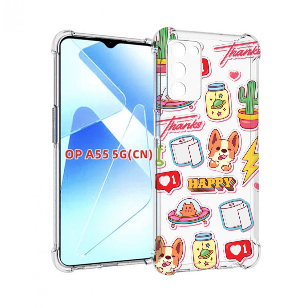 

Чехол MyPads милые-стикеры-корги для Infinix Zero X Neo, Прозрачный, Tocco