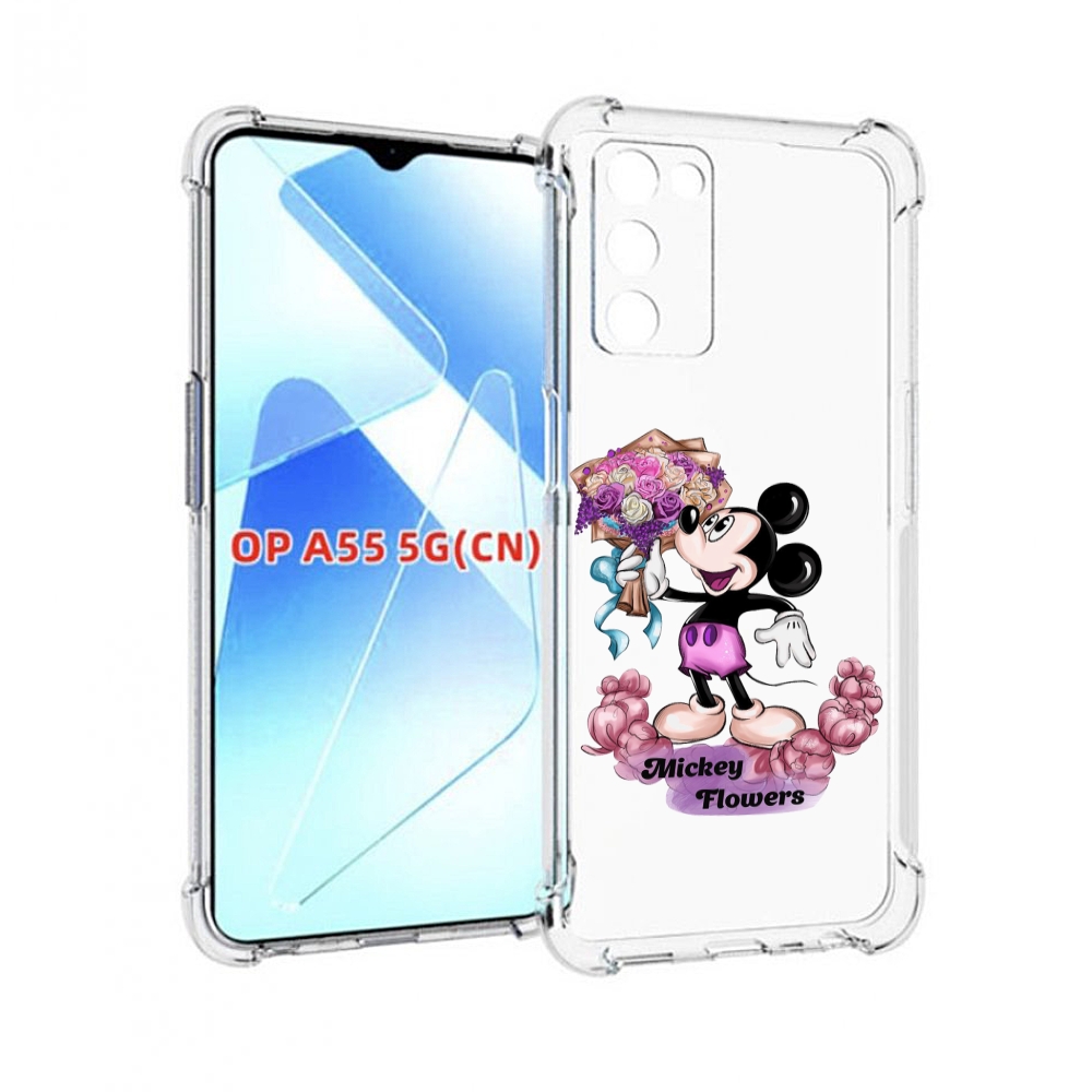 

Чехол MyPads микки-с-цветами женский для Infinix Zero X Neo, Прозрачный, Tocco