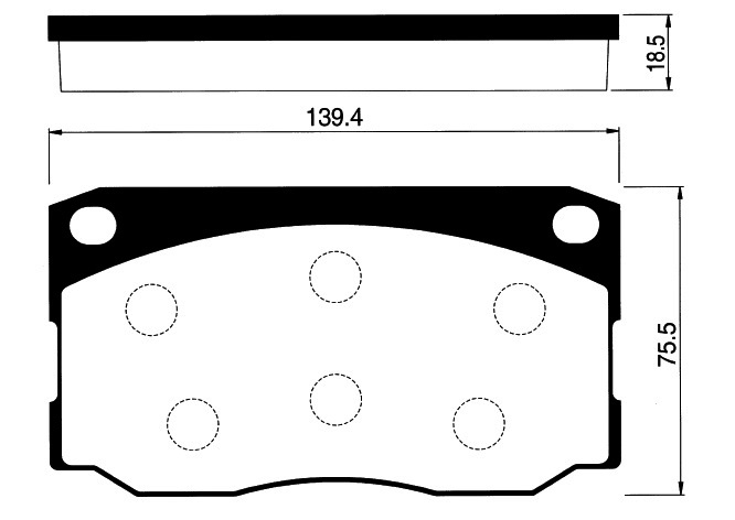 Тормозные колодки Sangsin brake дисковые sp1080