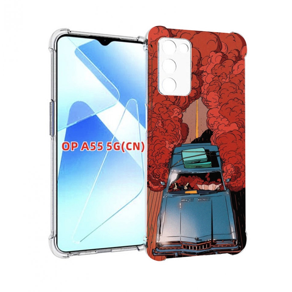 

Чехол MyPads машина мчится с дымком для Infinix Zero X Neo, Прозрачный, Tocco
