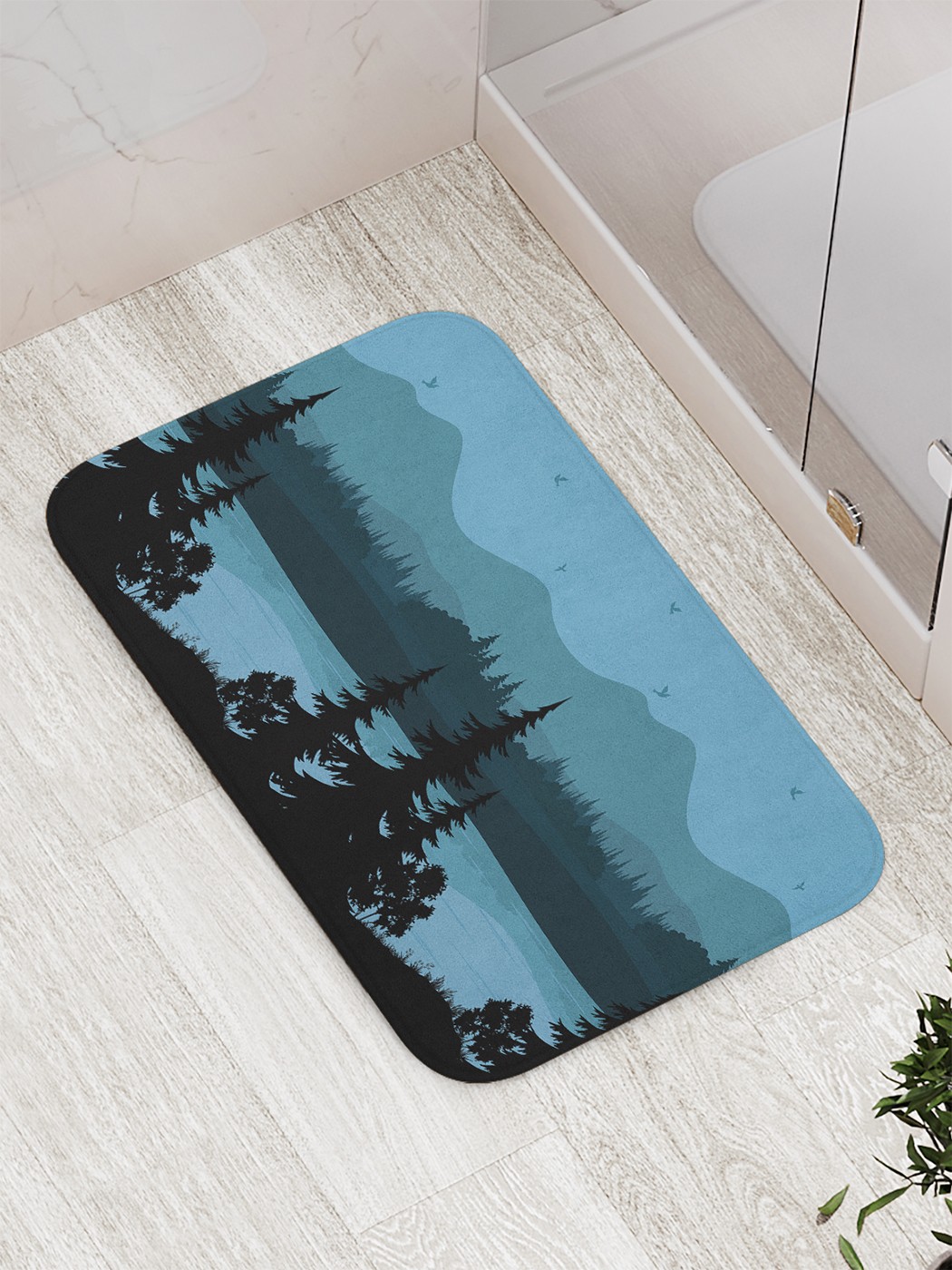 

bath_86795 Коврик противоскользящий для ванной, сауны, бассейна, 77х52 см