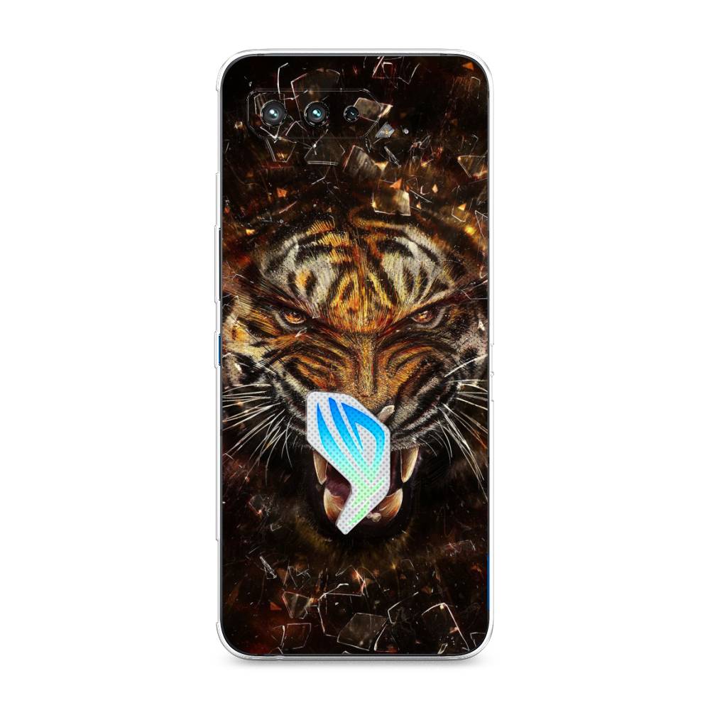 

Чехол для Asus Rog Phone 5/5s "Тигр осколки", 44250-1