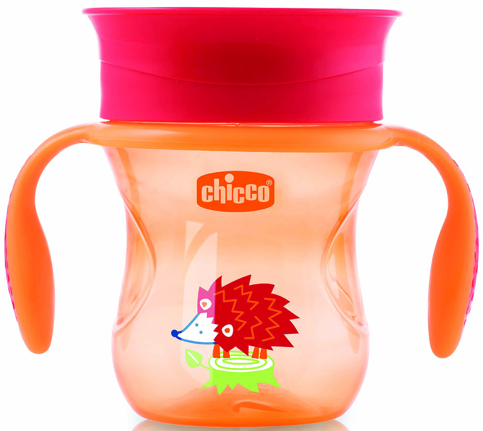 

Поильник Chicco Perfect Cup 360, 12м+, 200 мл, оранжевый
