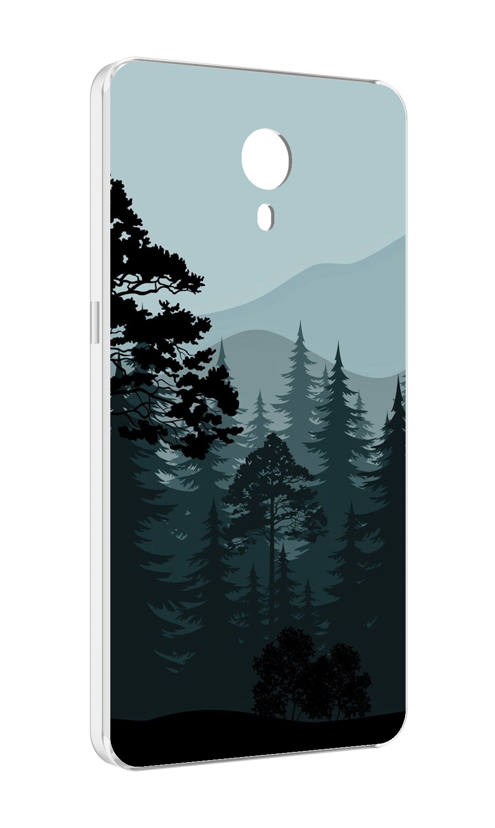 

Чехол MyPads темный лесочек для Meizu M3 Note, Прозрачный, Tocco