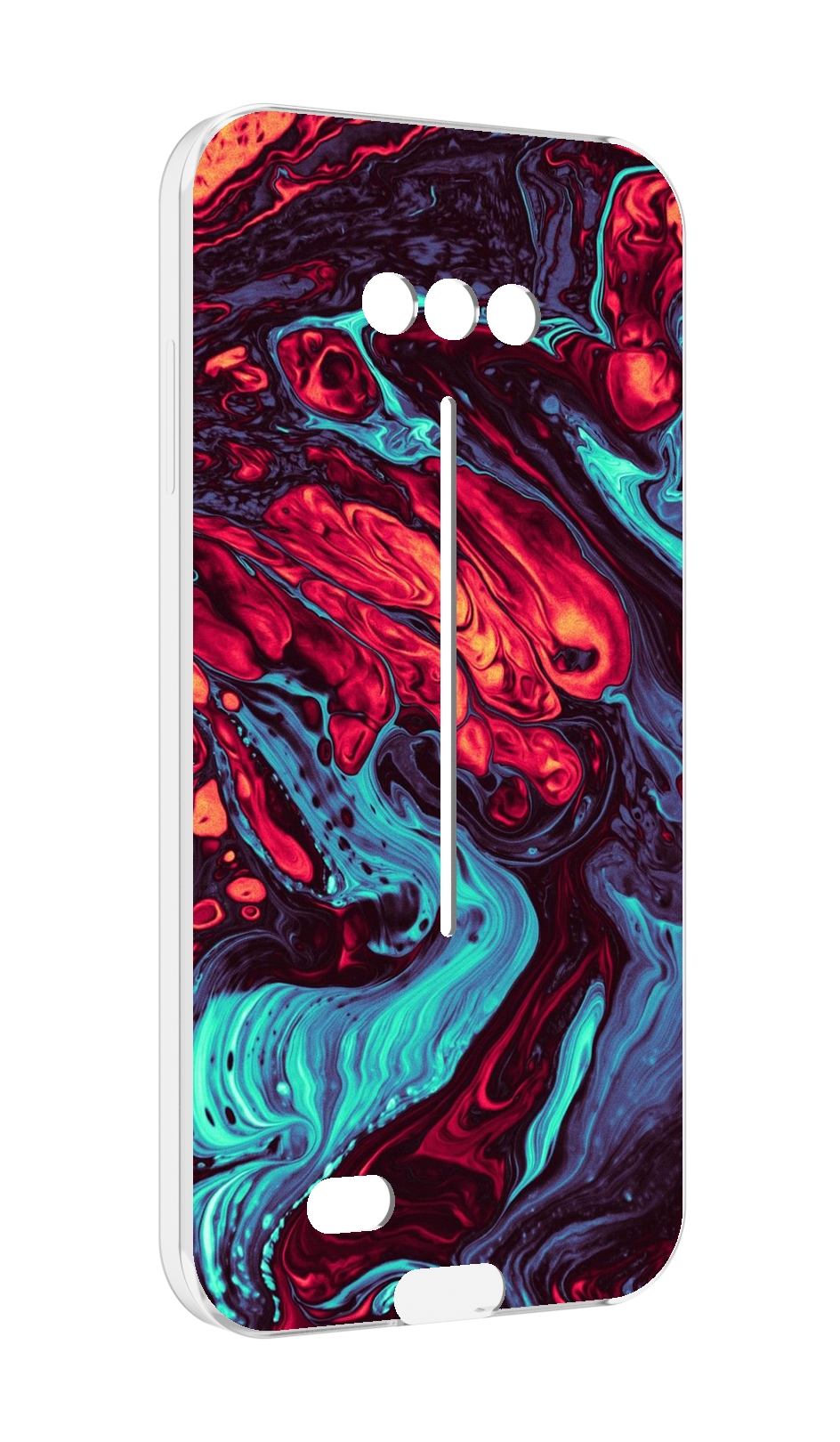 

Чехол MyPads разбавленная краска для Doogee S41/S41 Pro противоударный, Tocco