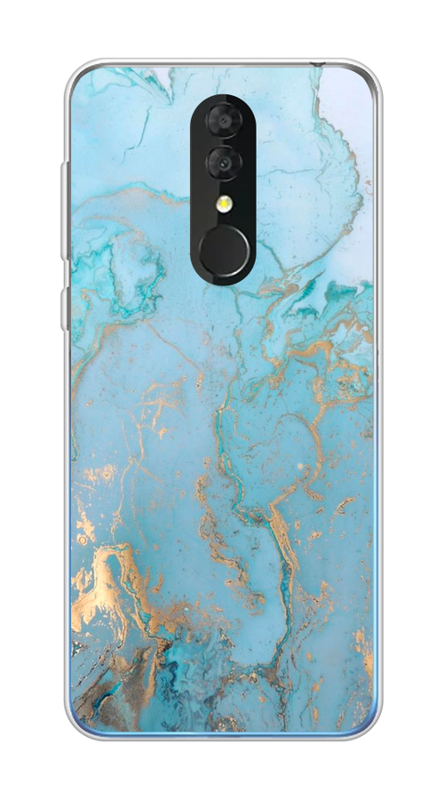 

Чехол Awog на Alcatel 3 5053Y (2019) / Алкатель 3 5053Y (2019) "Голубой мрамор рисунок", Разноцветный, 170550-3