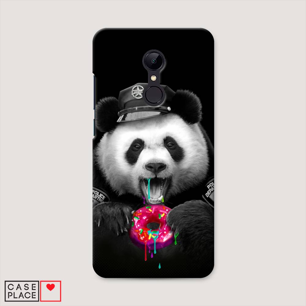 

Пластиковый чехол "Панда police" на Xiaomi Redmi 5, 33020-1