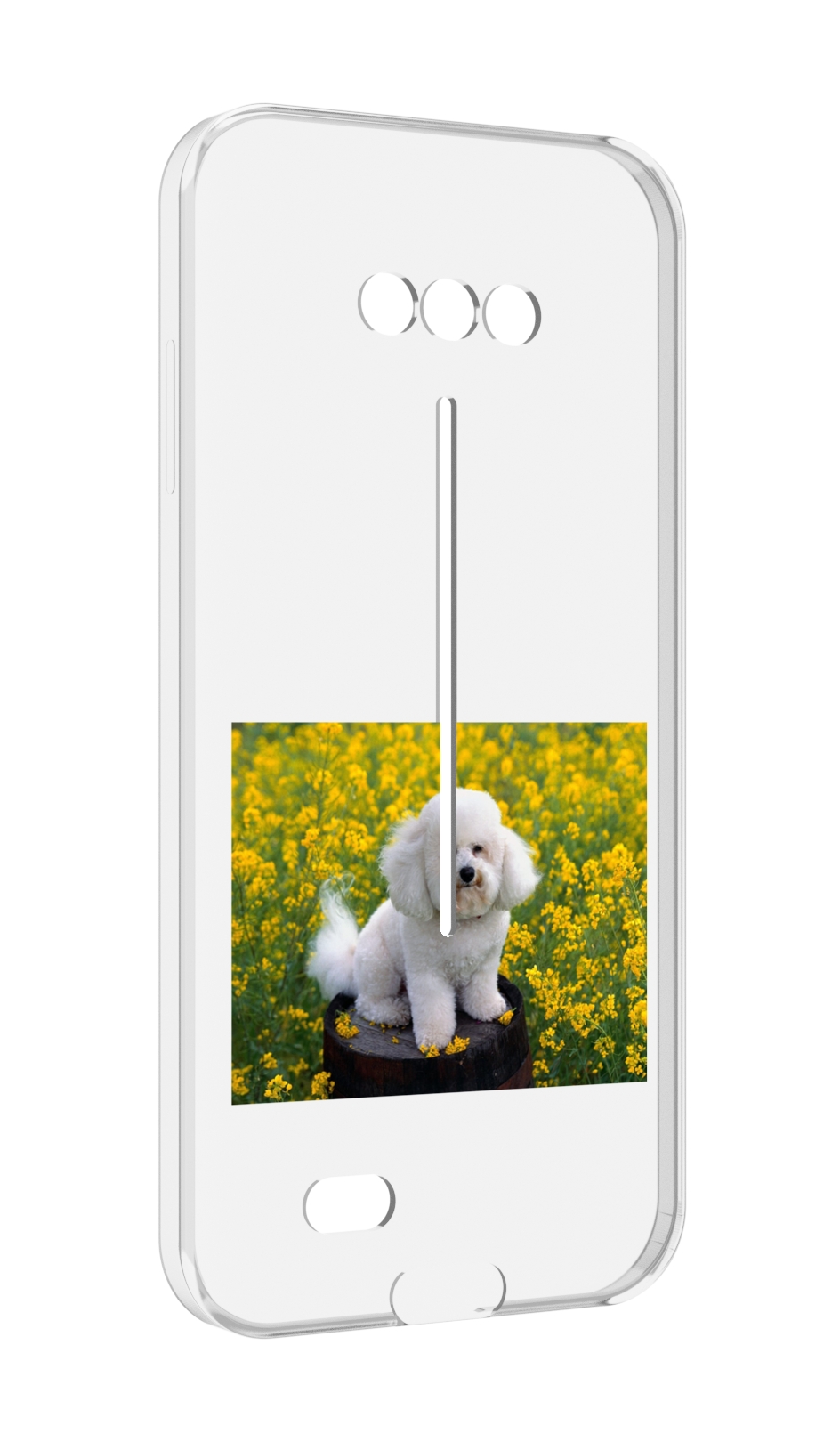 

Чехол MyPads пудель белый для Doogee S41/S41 Pro противоударный, Tocco