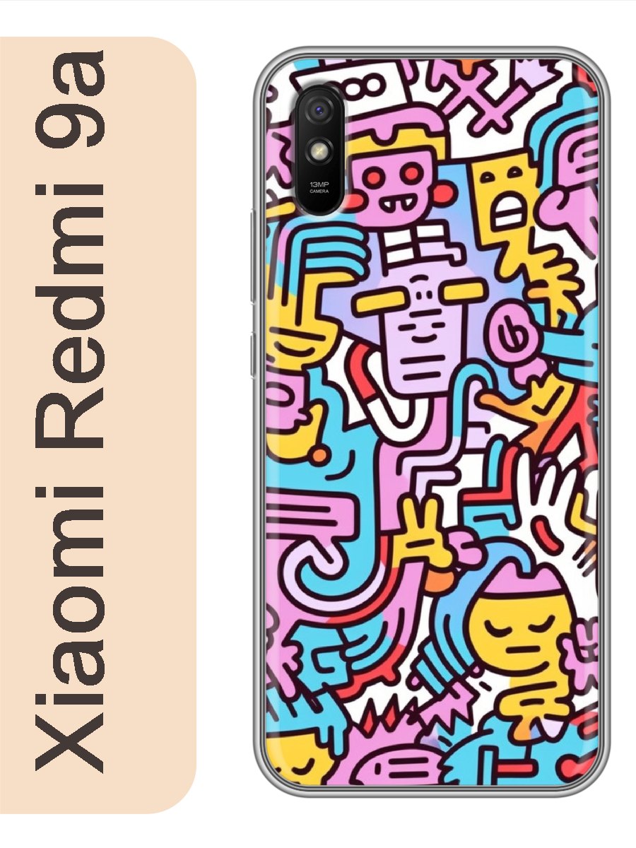 

Чехол на Xiaomi Redmi 9a граффити 932, red9arzne
