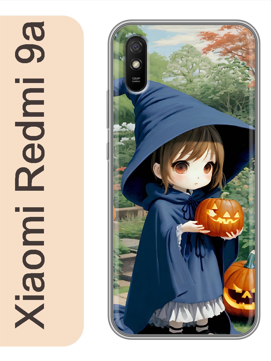 

Чехол на Xiaomi Redmi 9a ведьмочка аниме 925, Прозрачный, red9aanim