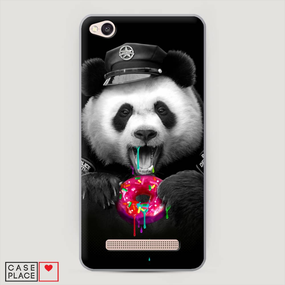 

Пластиковый чехол "Панда police" на Xiaomi Redmi 4A
