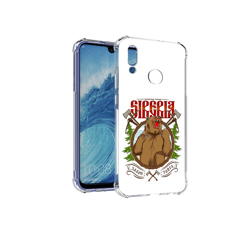 

Чехол MyPads Tocco для Huawei P Smart (2019) Тайга, Прозрачный, Tocco
