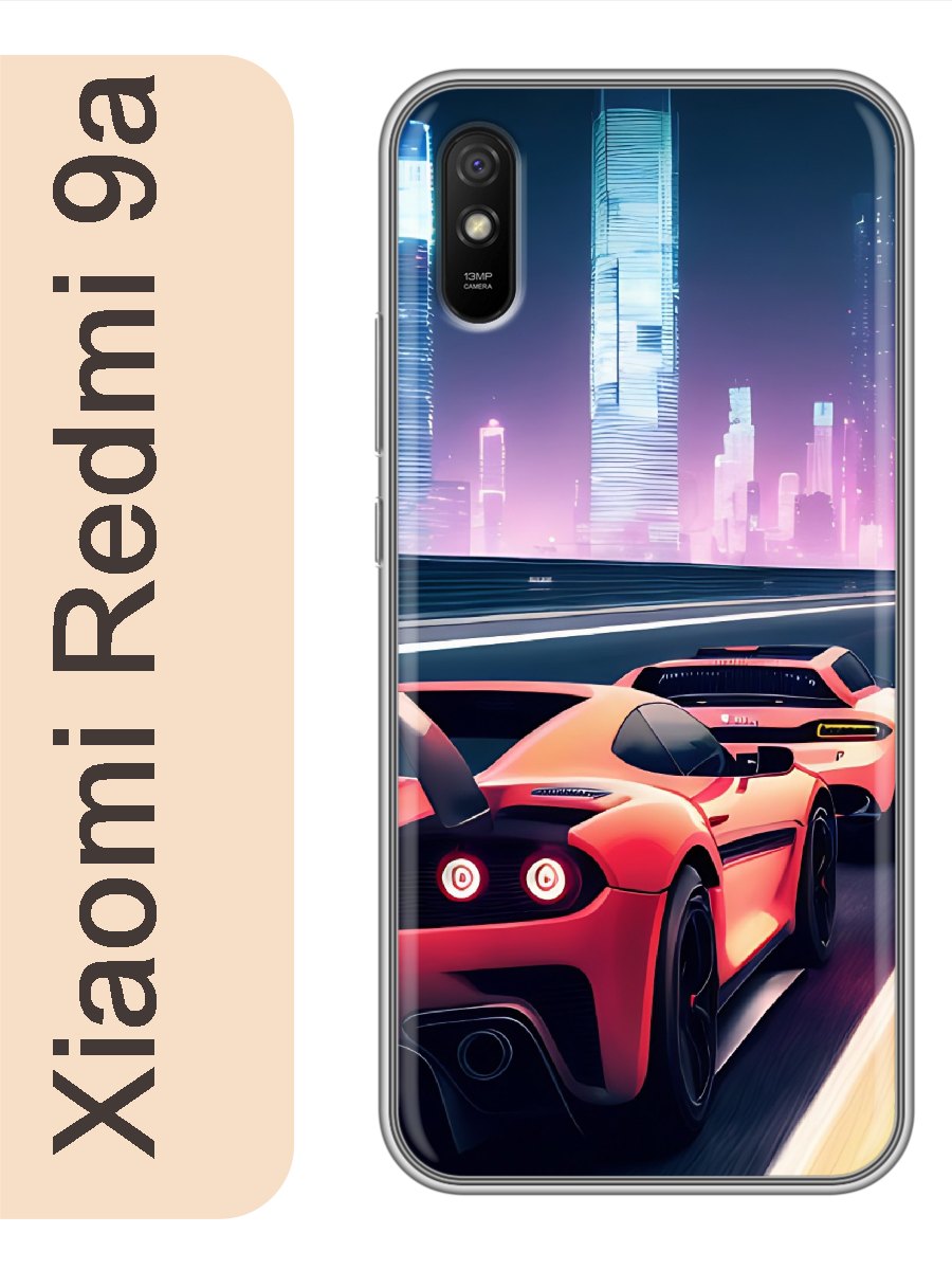 

Чехол на Xiaomi Redmi 9a гоночные авто 919, Прозрачный, red9aavto