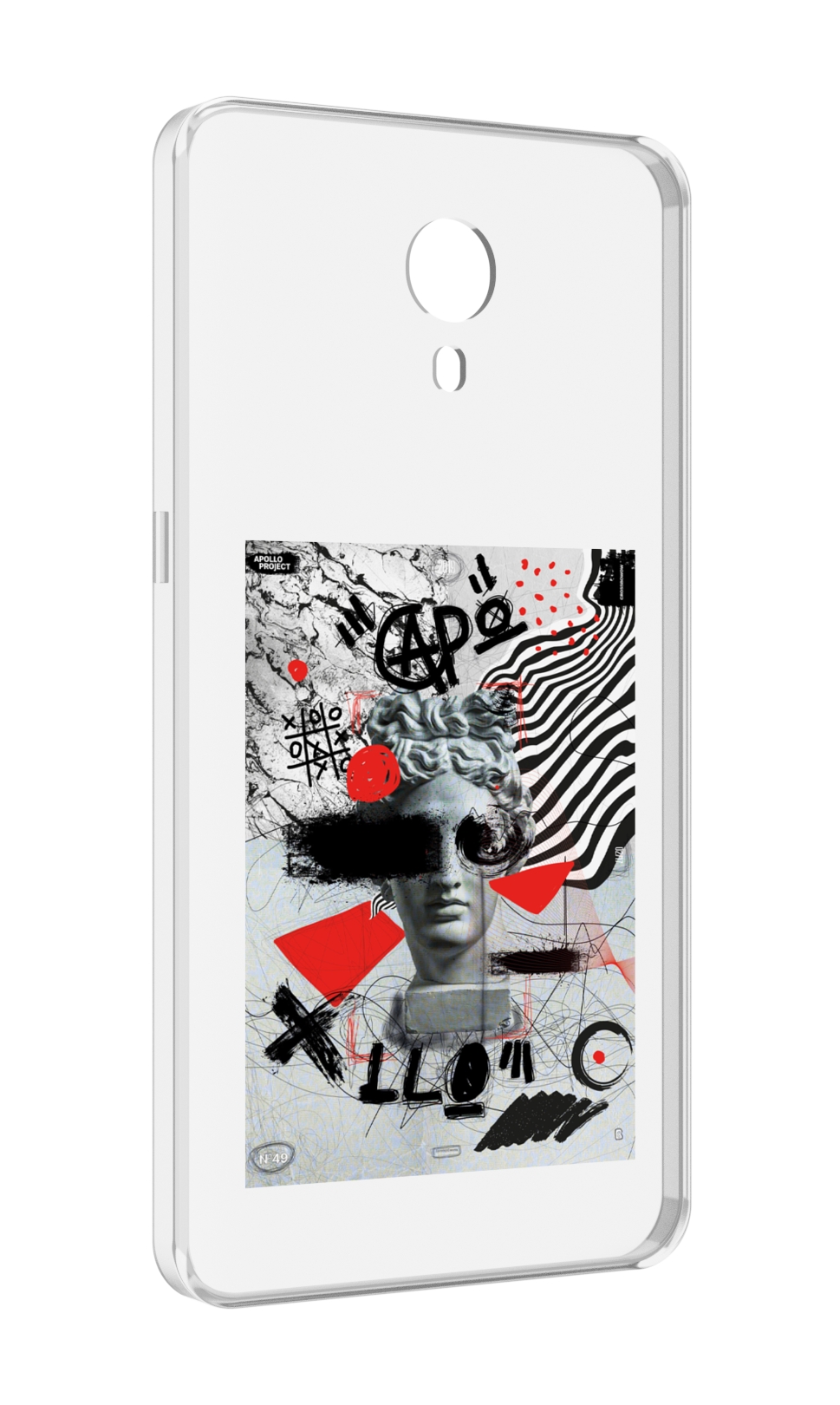 

Чехол MyPads стрит арт статуя для Meizu M3 Note, Прозрачный, Tocco